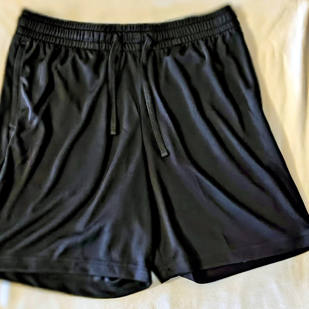 Tek Gear Mens Athletic Shorts NWT Black Size Med